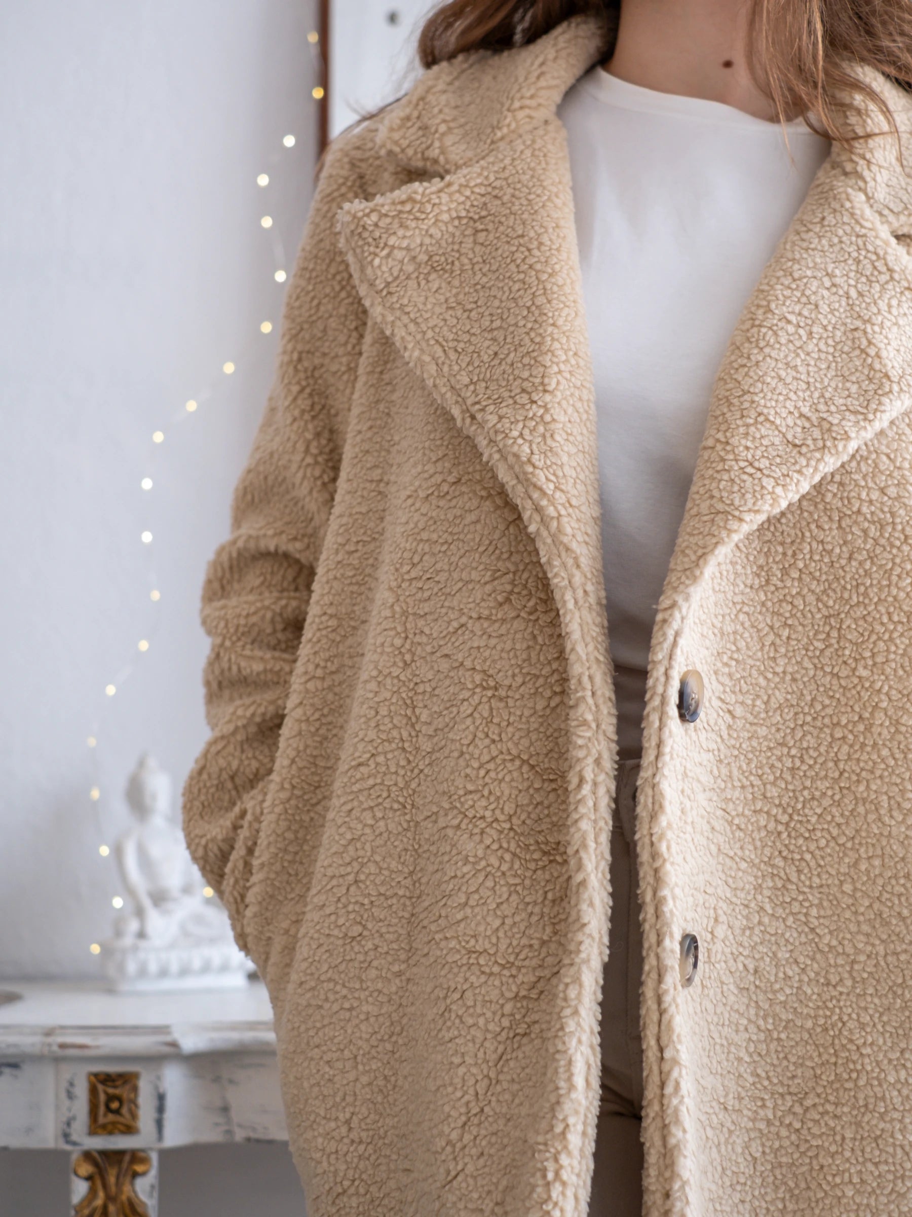 LONG TEDDY COAT