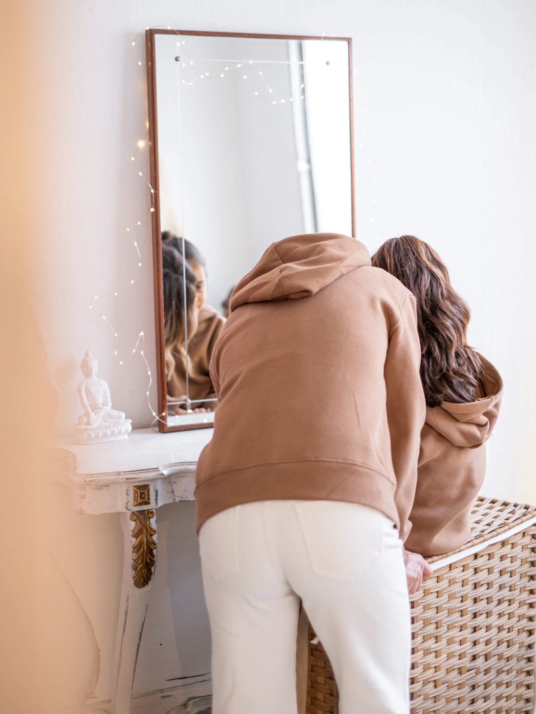 Hooded Sweatshirt – Leopard Heart | FOR GIRL