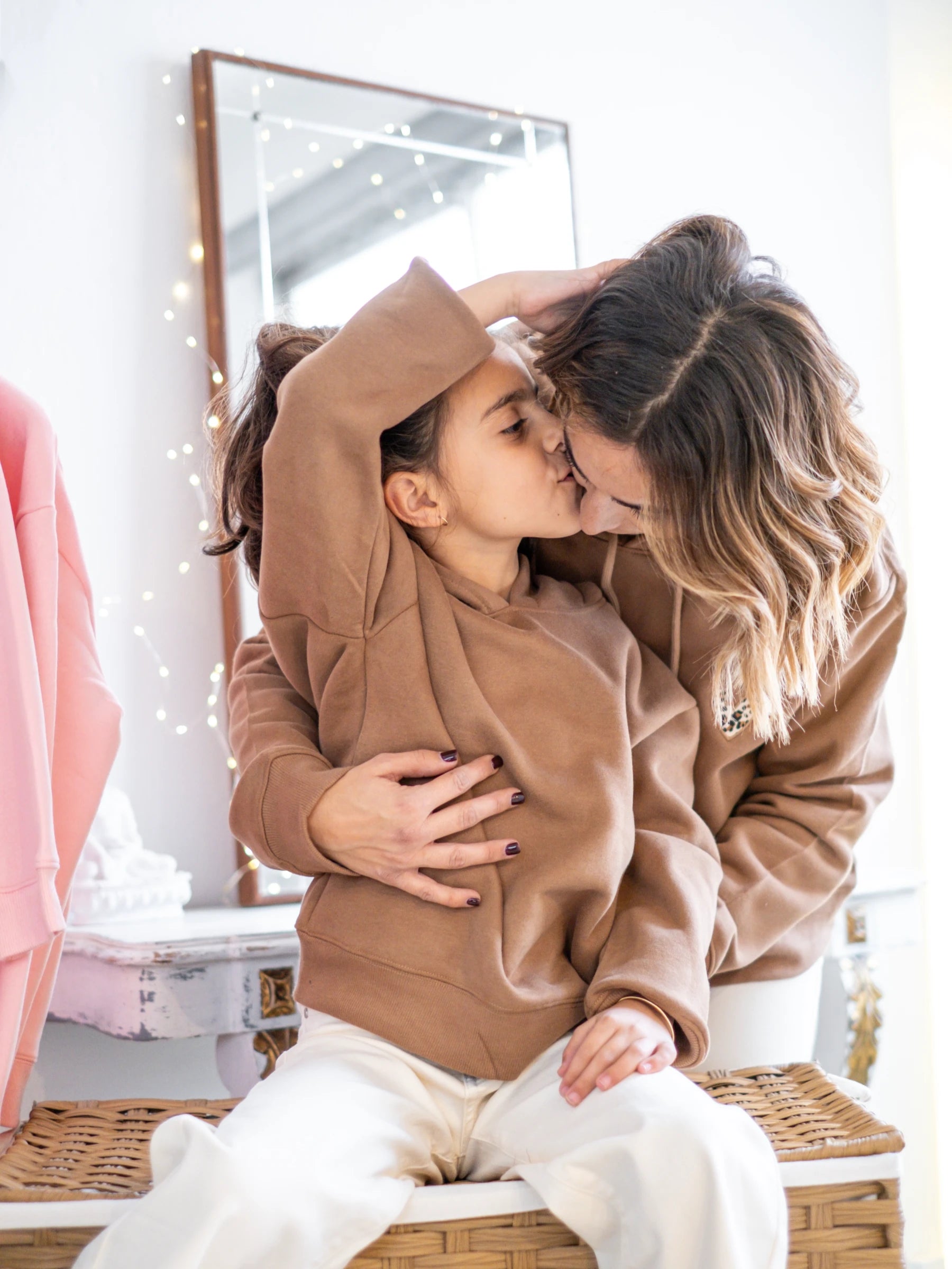 Hooded Sweatshirt – Leopard Heart | FOR GIRL