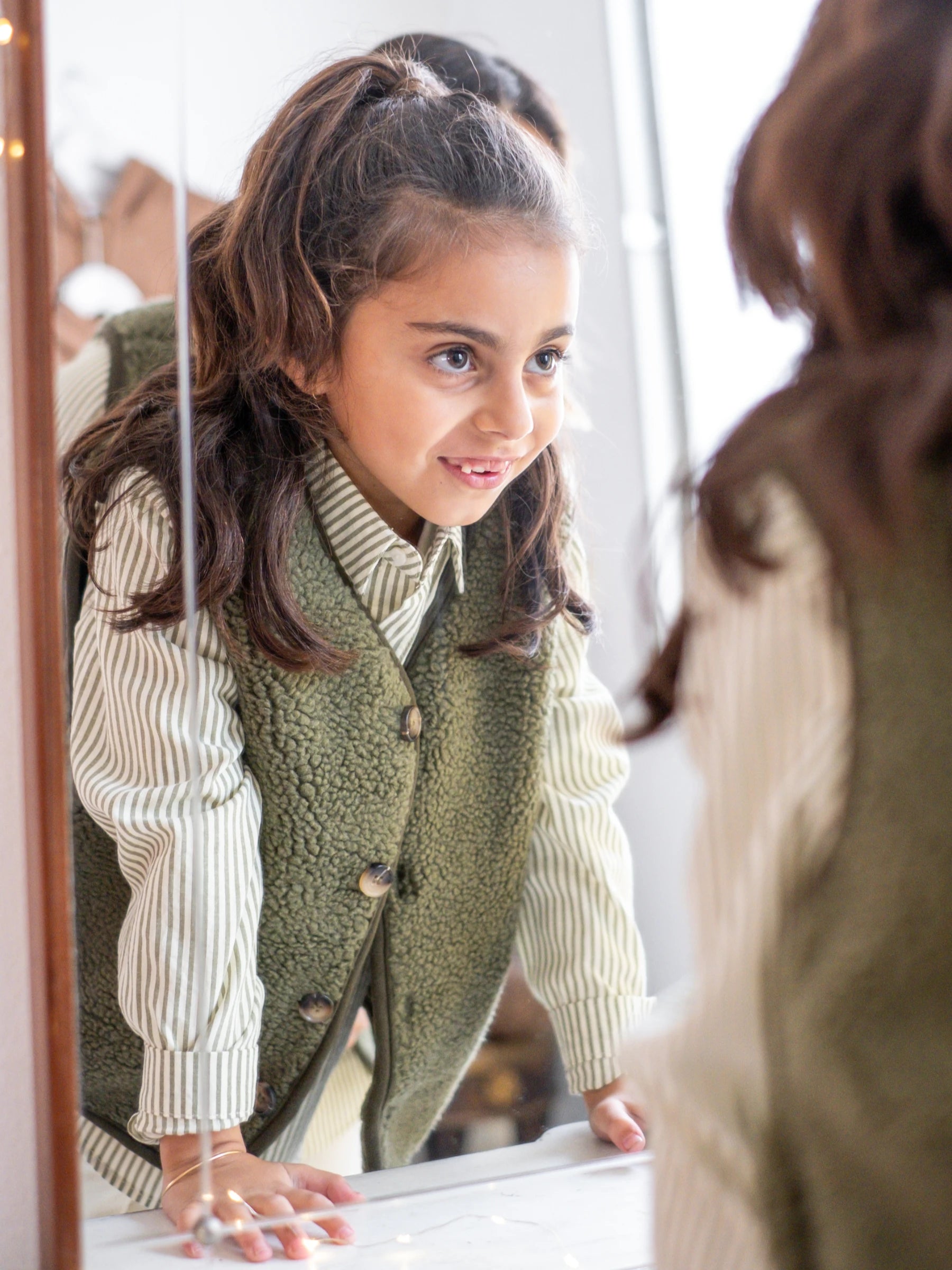 Sleeveless Polar Fleece Vest | FOR GIRL