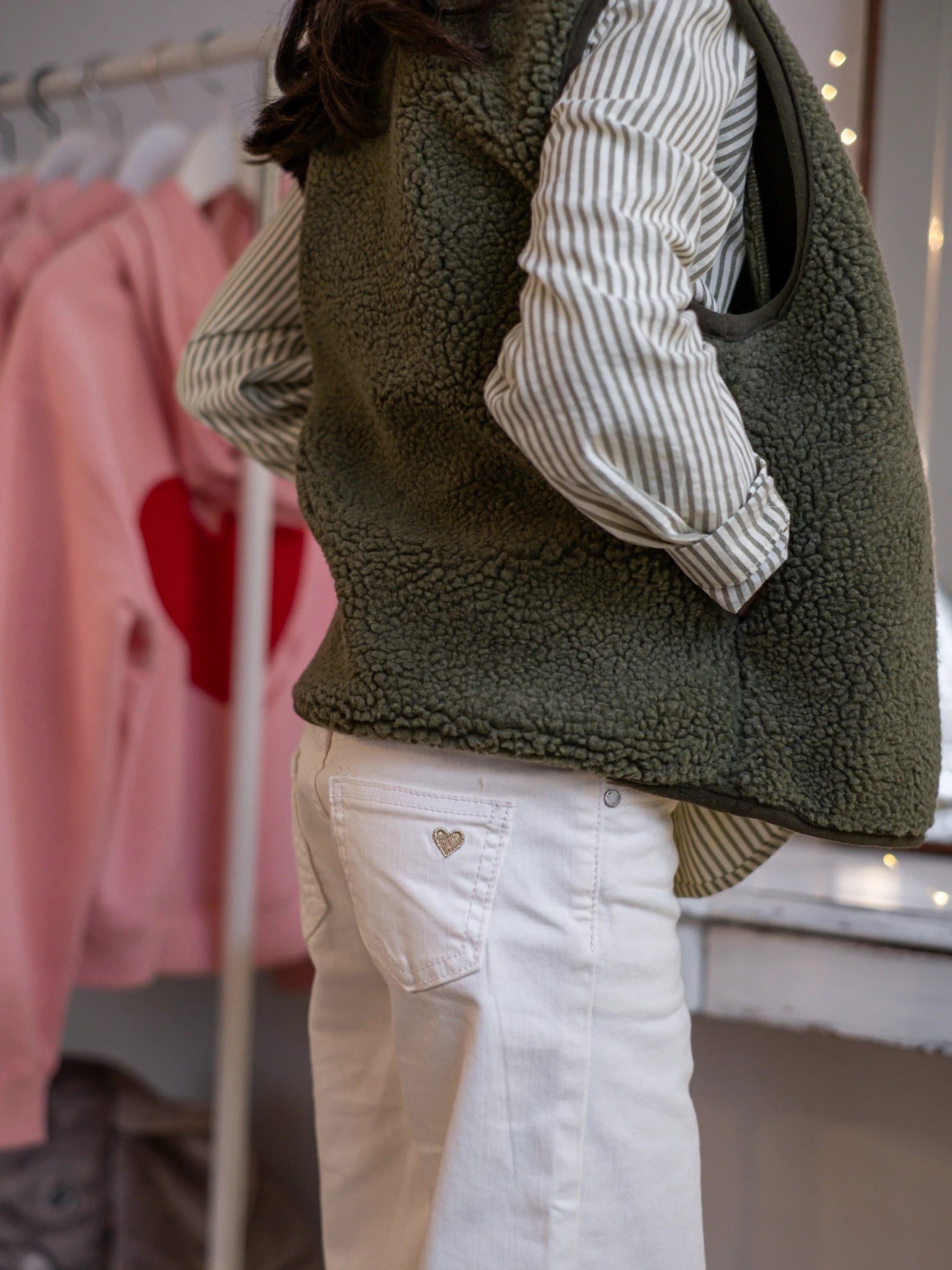 Sleeveless Polar Fleece Vest | FOR WOMAN