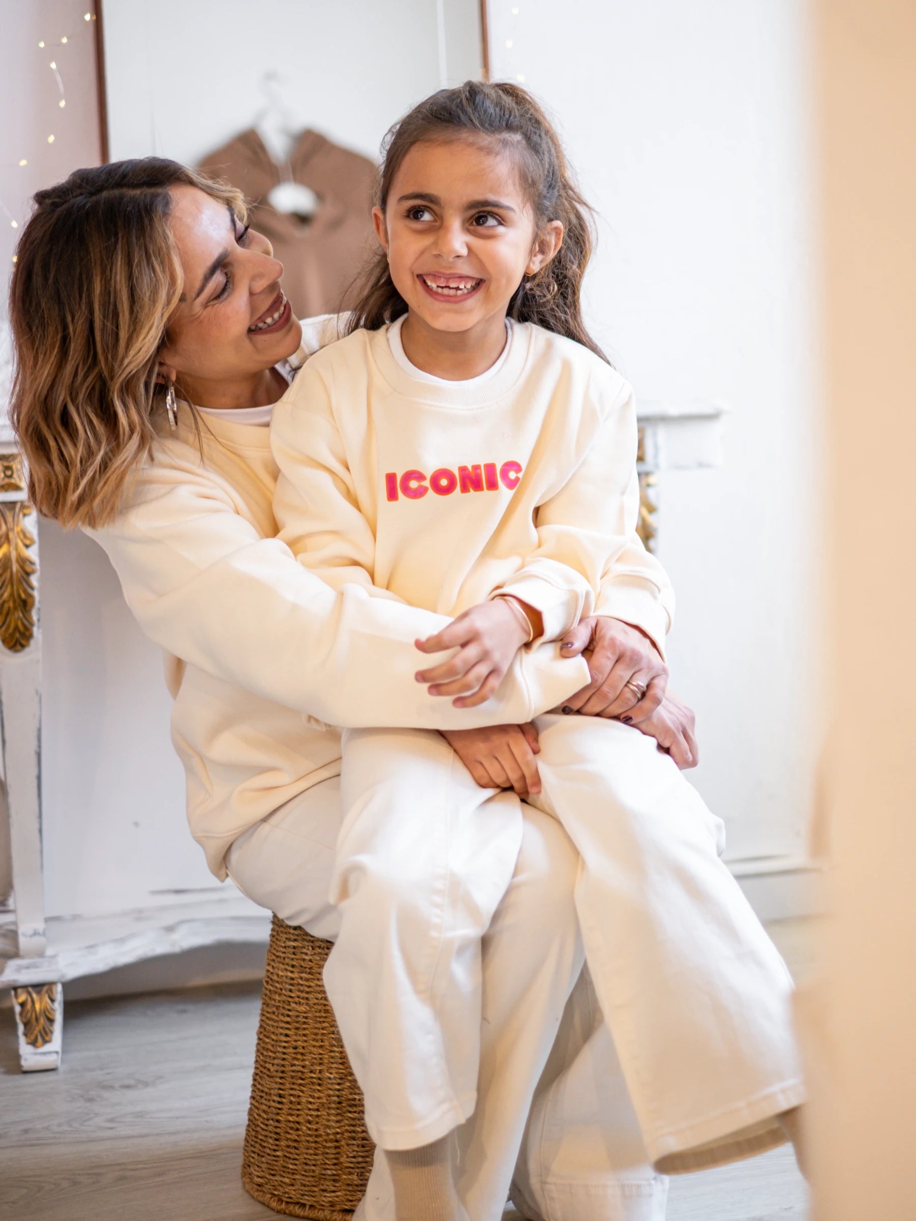 Cotton Sweatshirt “Iconic” | FOR GIRL
