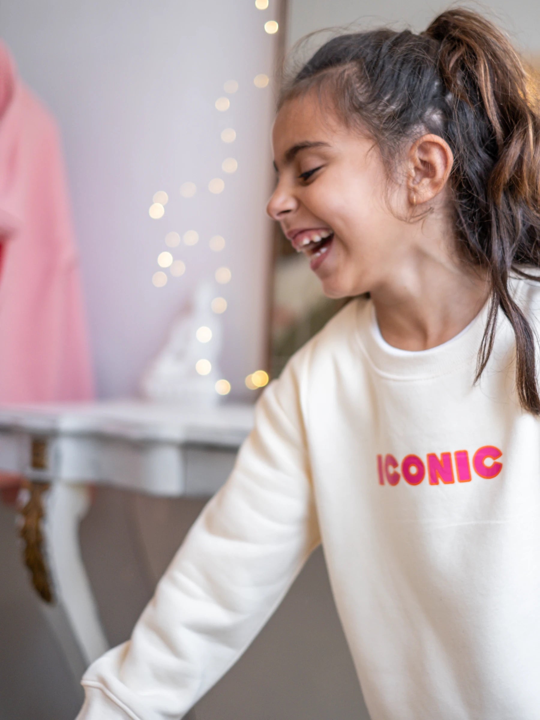 Cotton Sweatshirt “Iconic” | FOR GIRL