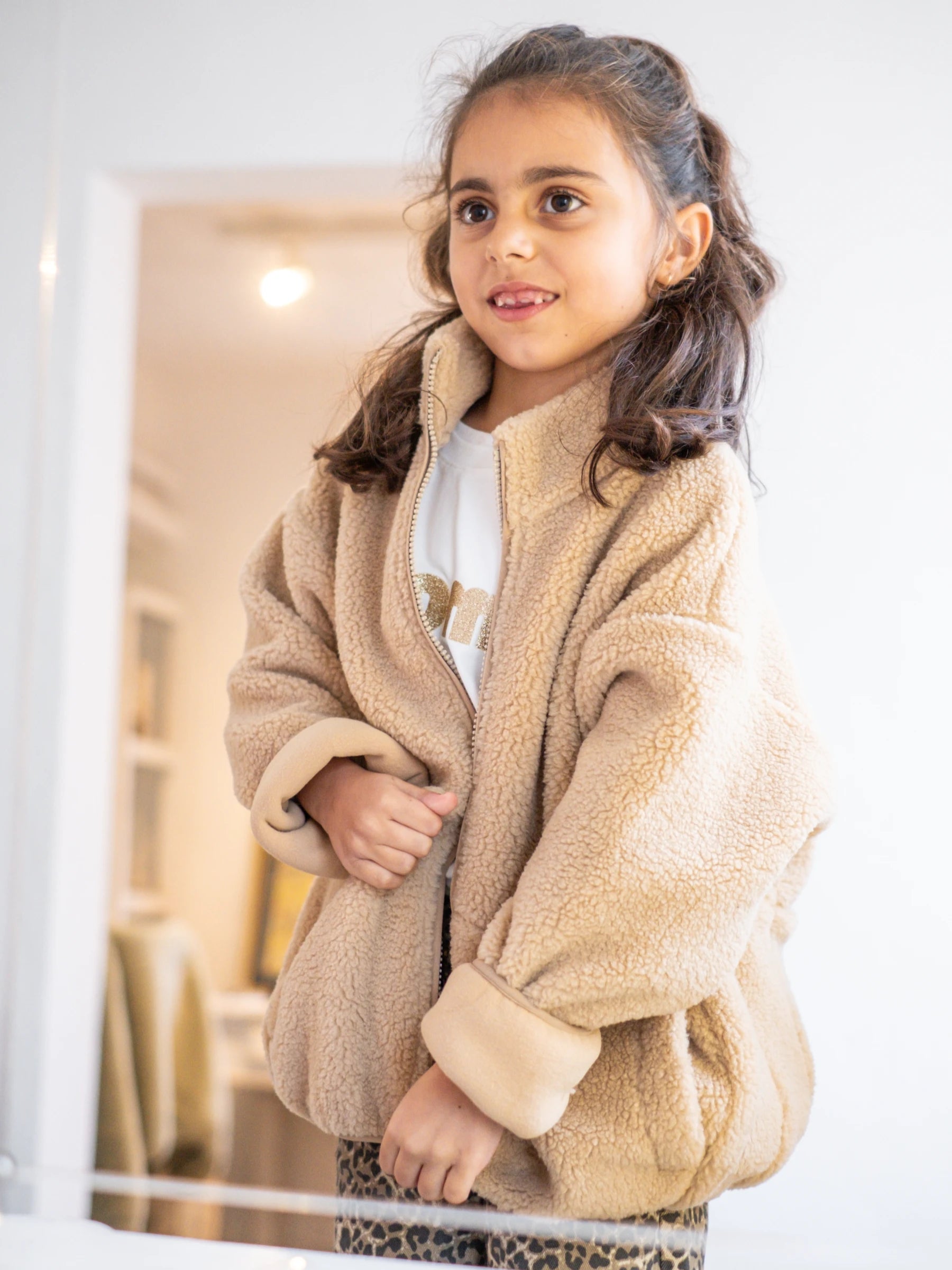 Polar Fleece Zip Jacket | FOR GIRL