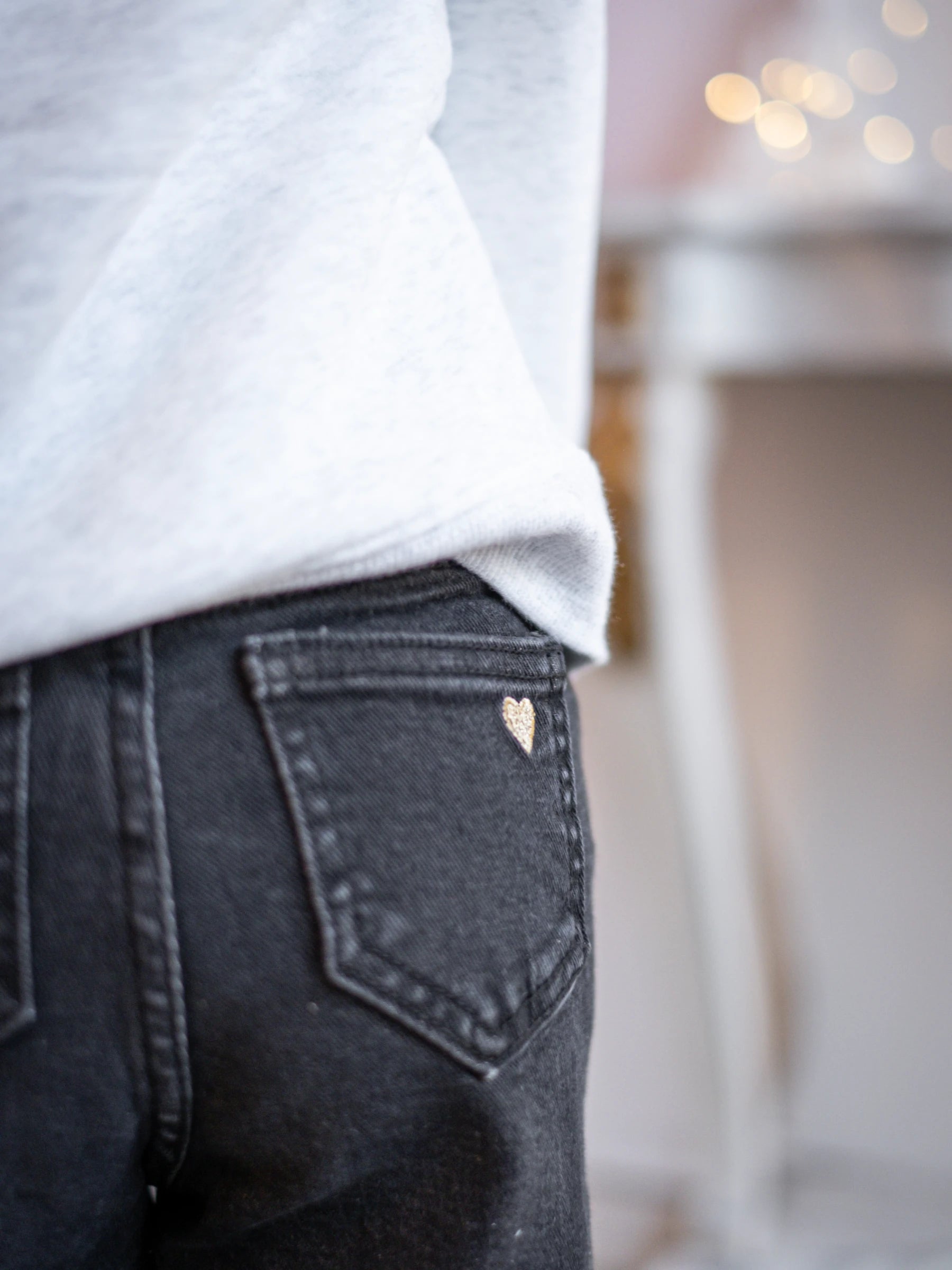 Girls Anthracite Pants | FOR GIRL