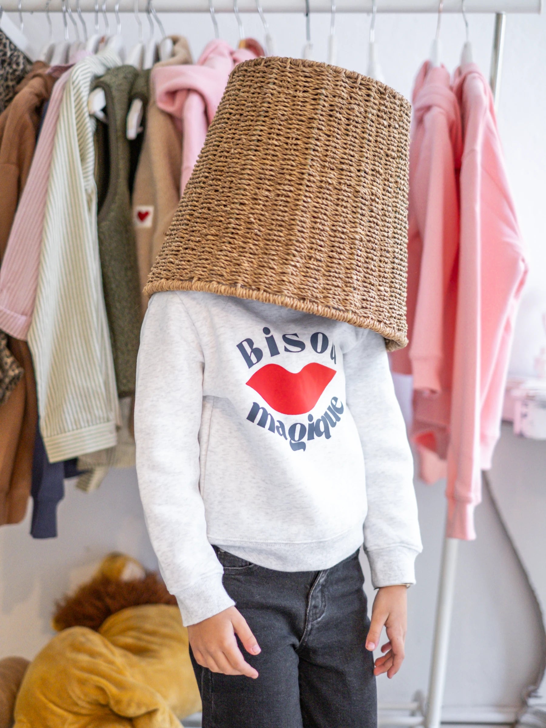 Sweatshirt “Bisou Magique” | FOR WOMAN