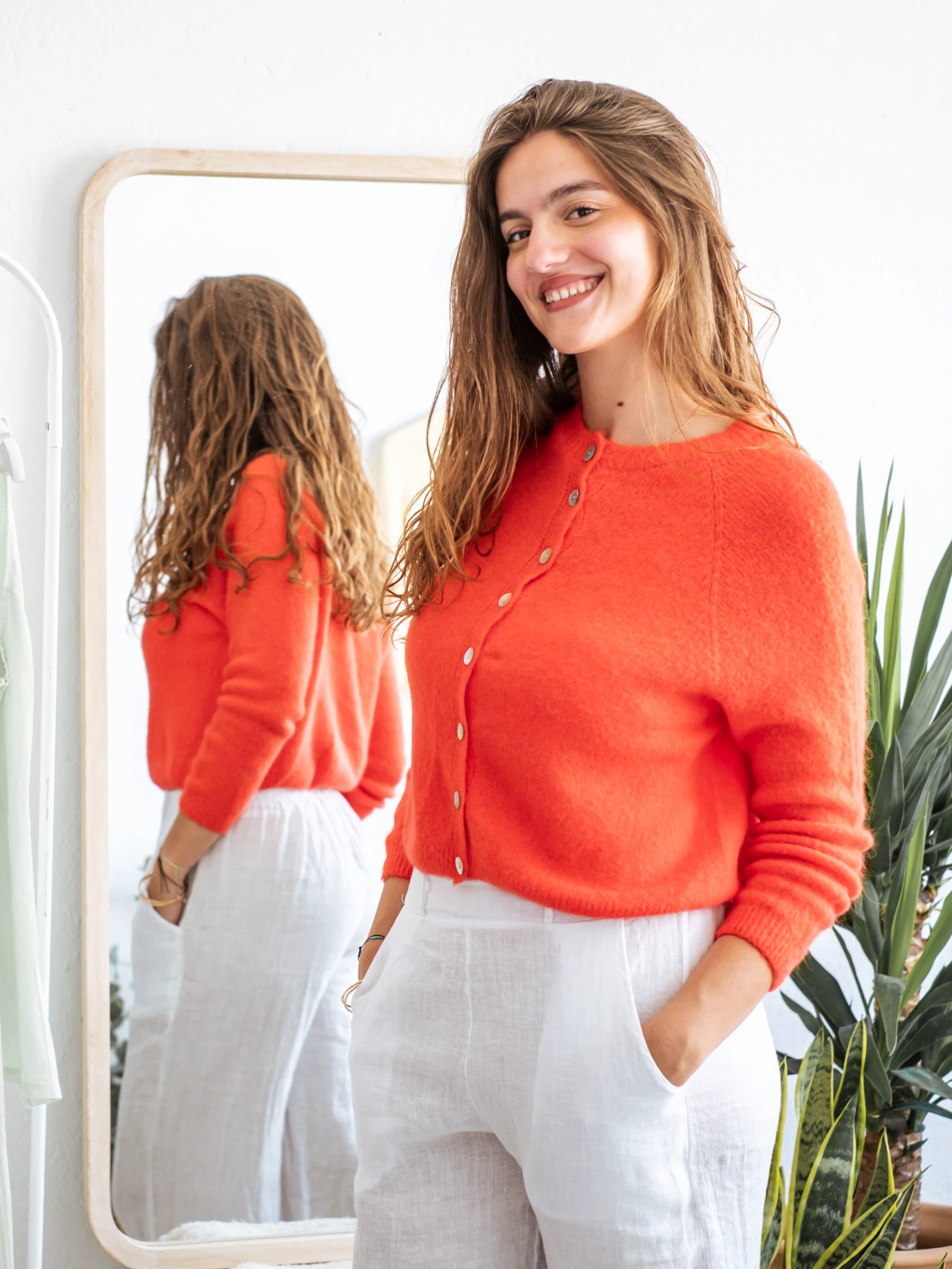 GOSSALBA | JERSÉI DE MANGA LARGA CON ALPACA - TALLA ÚNICA