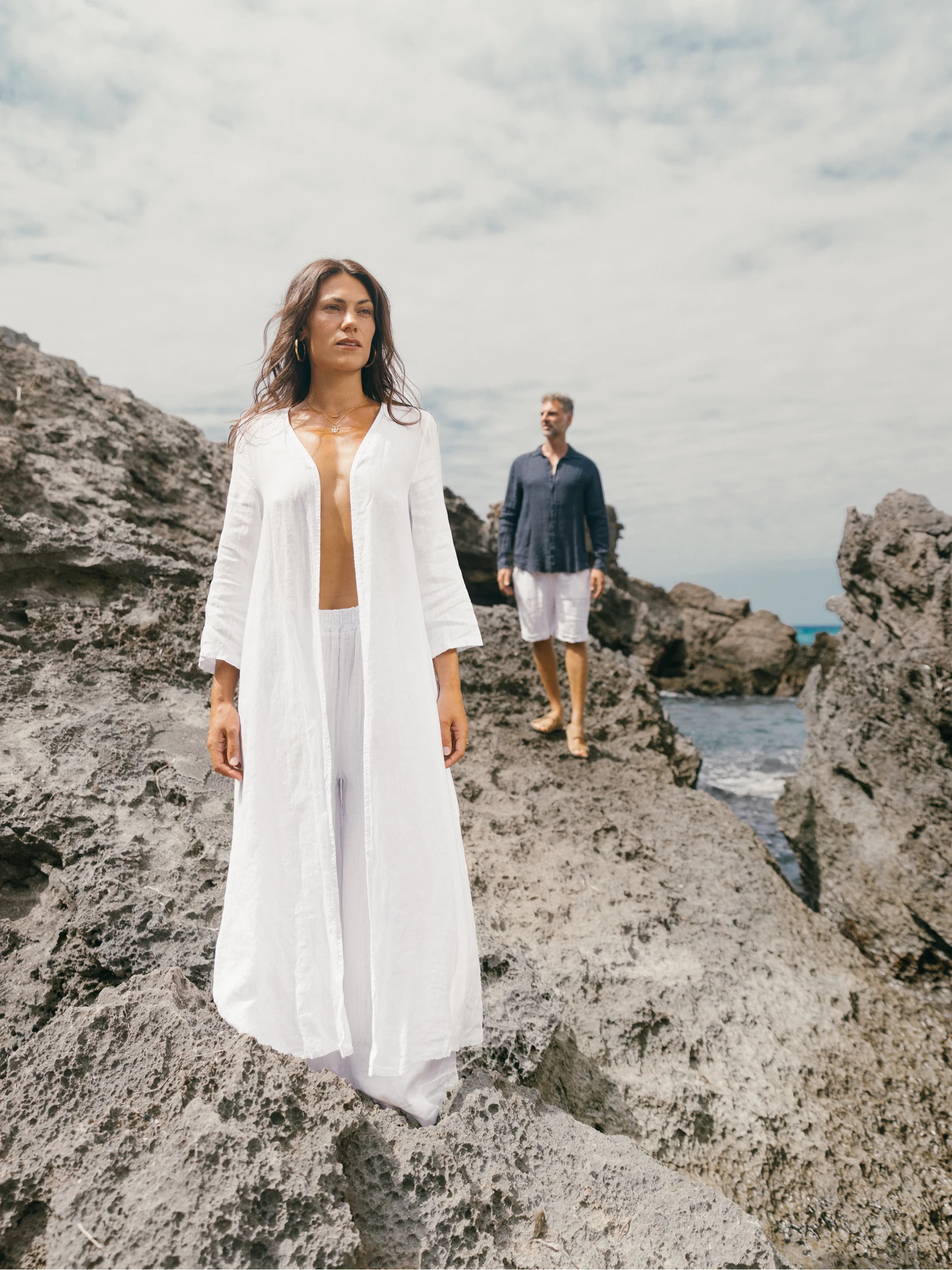 8  FORMENTOR LONG KIMONO
