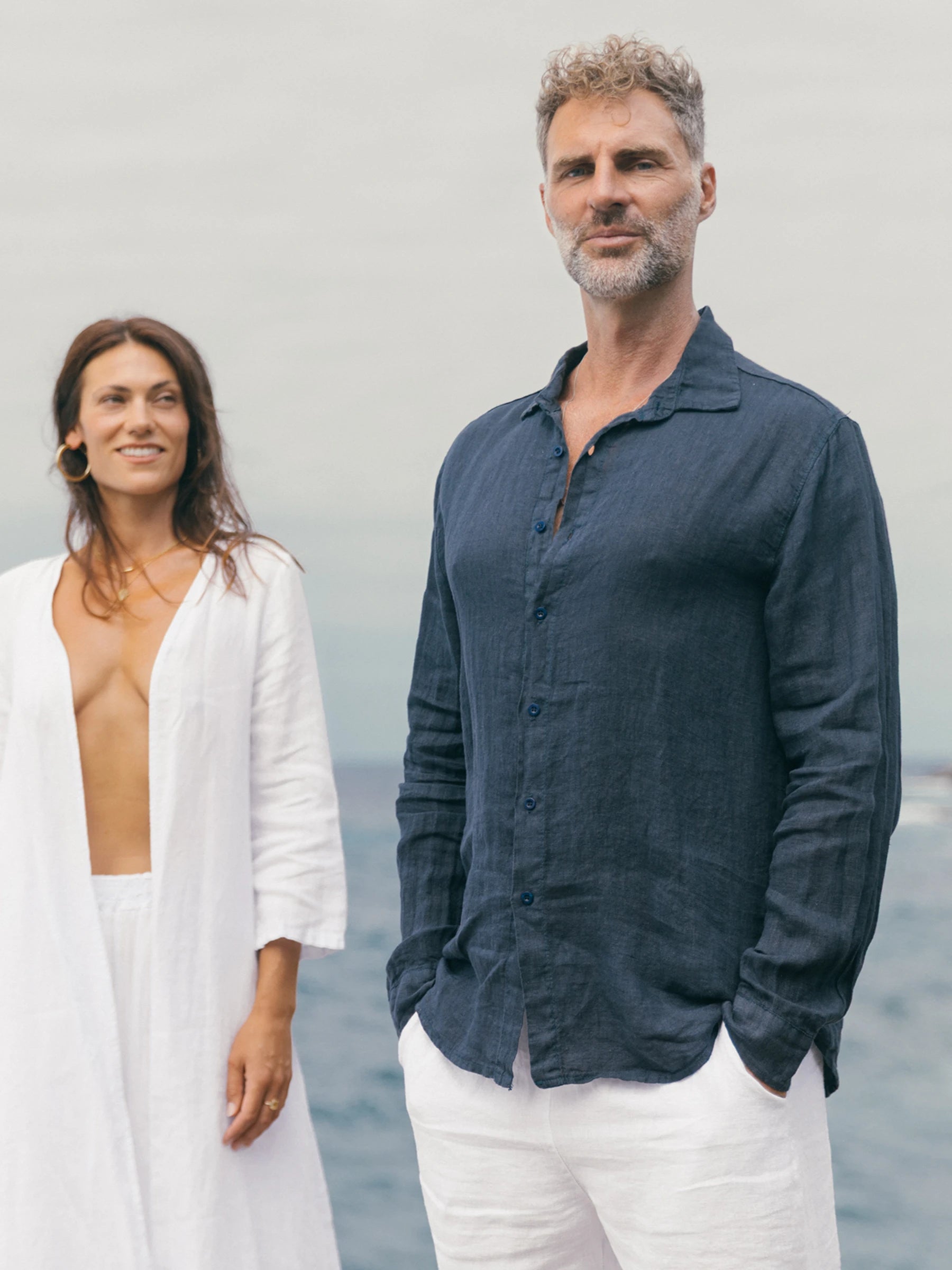 TERNELLES LONG SLEEVES LINEN SHIRT