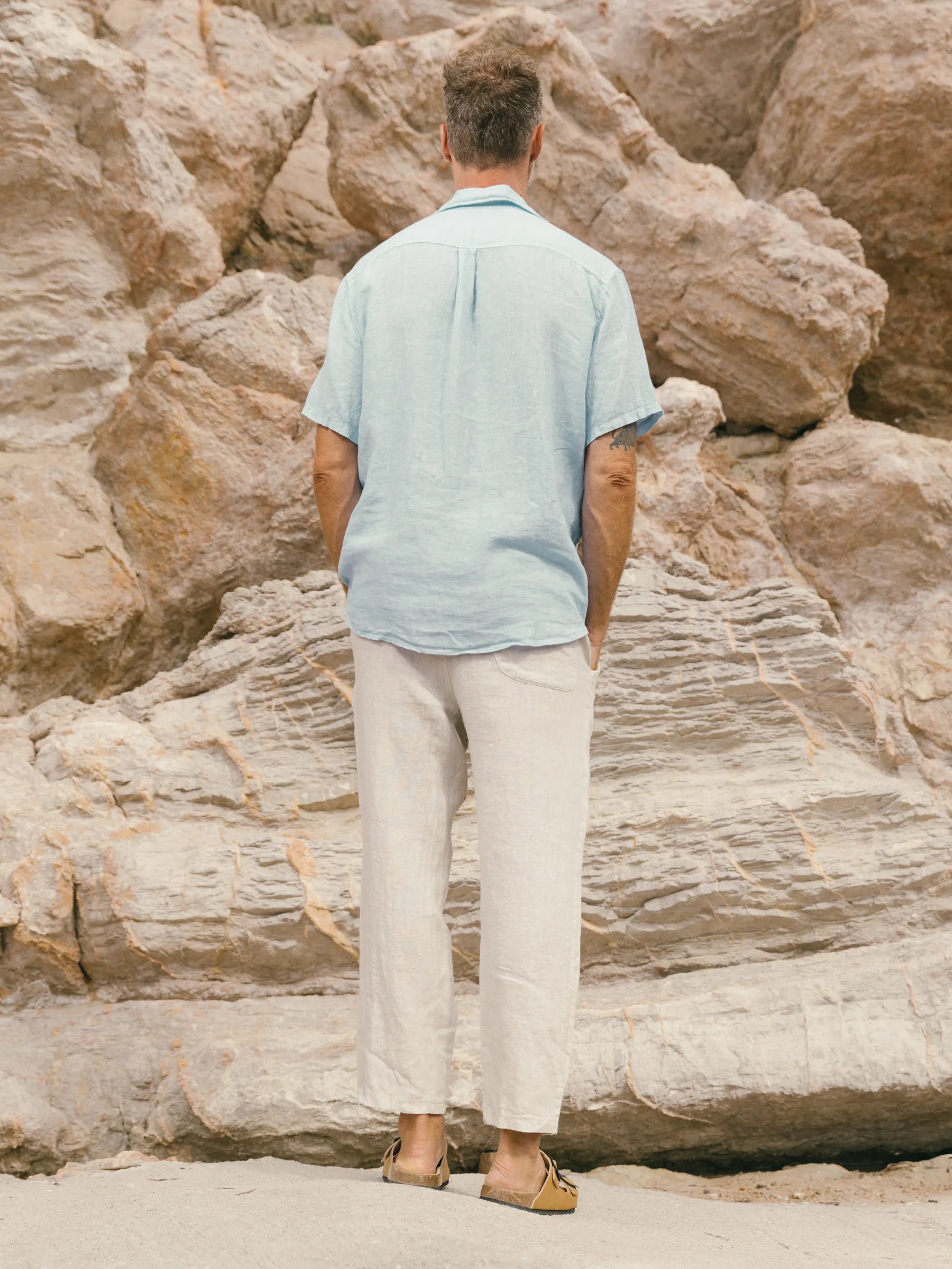 BONAIRE SHORT SLEEVES LINEN SHIRT