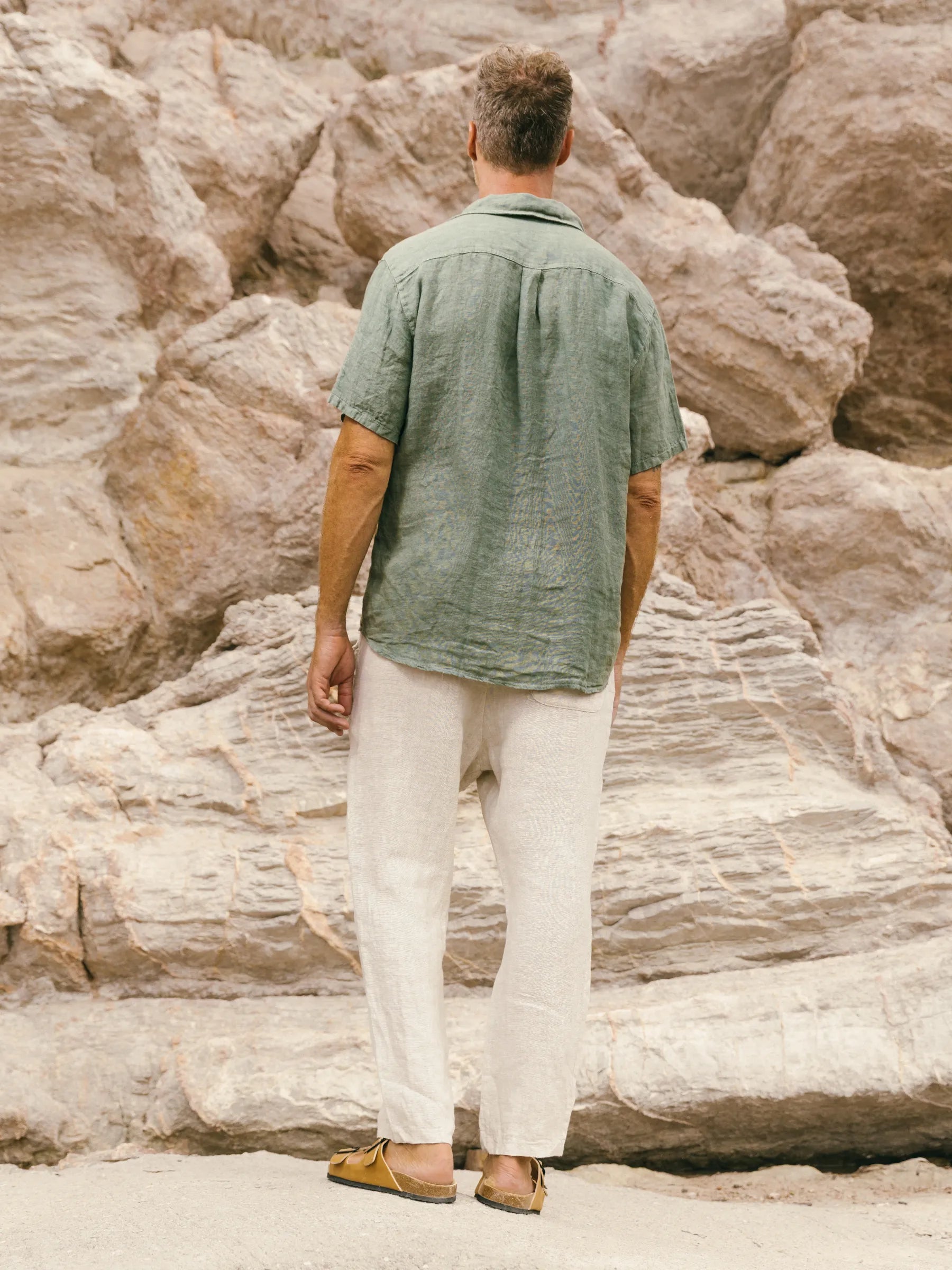 BONAIRE SHORT SLEEVES LINEN SHIRT