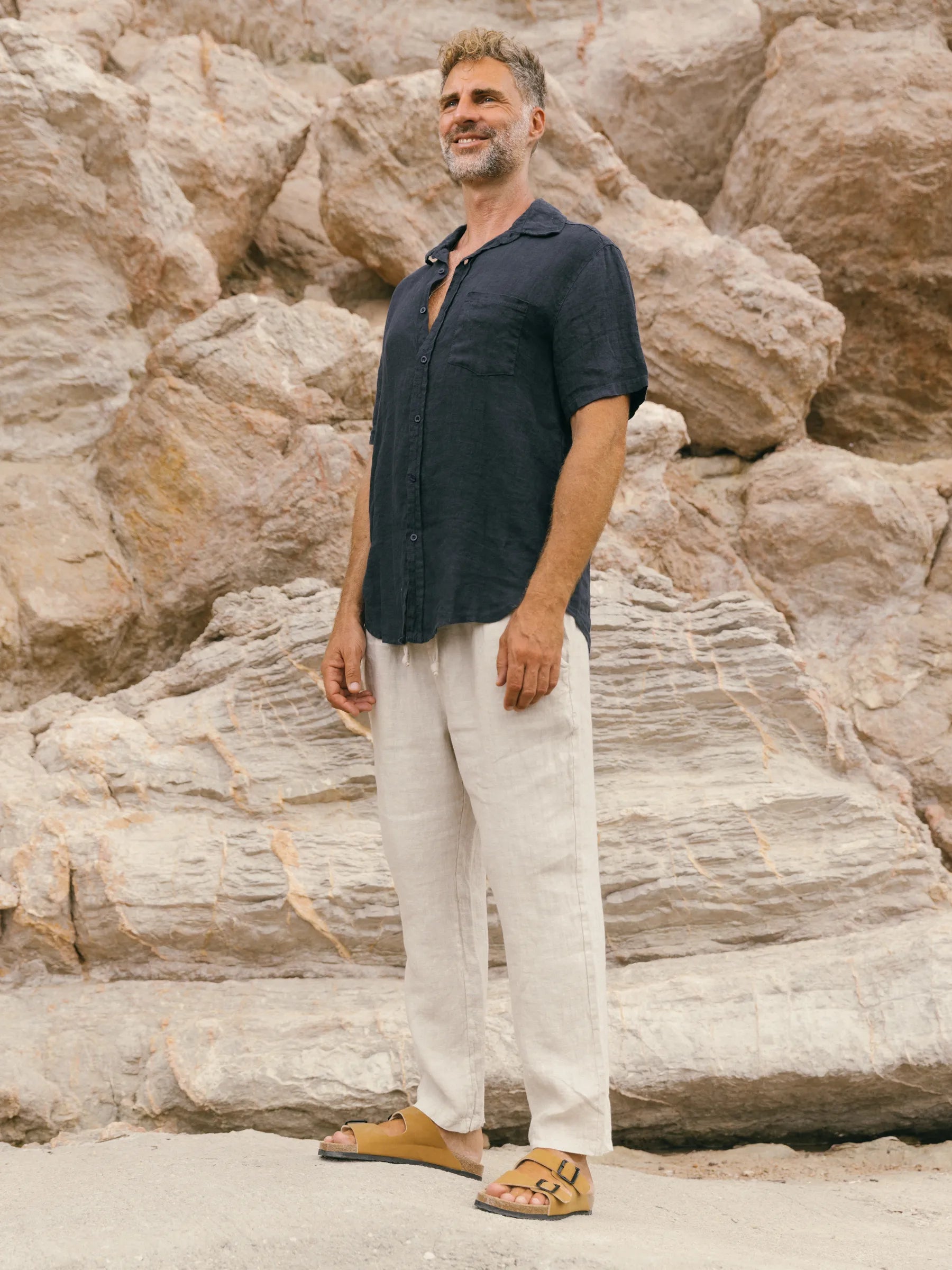 BONAIRE SHORT SLEEVES LINEN SHIRT