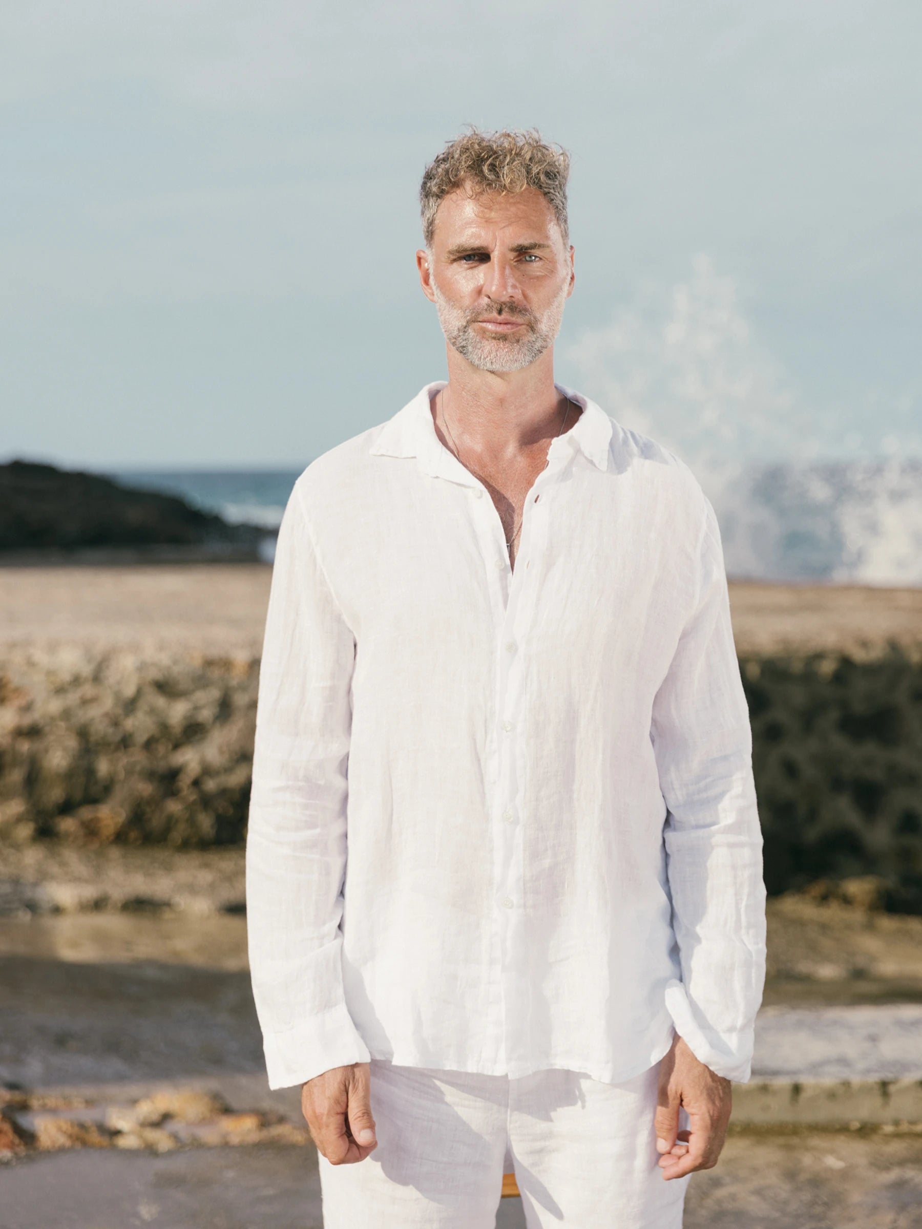 TERNELLES LONG SLEEVES LINEN SHIRT