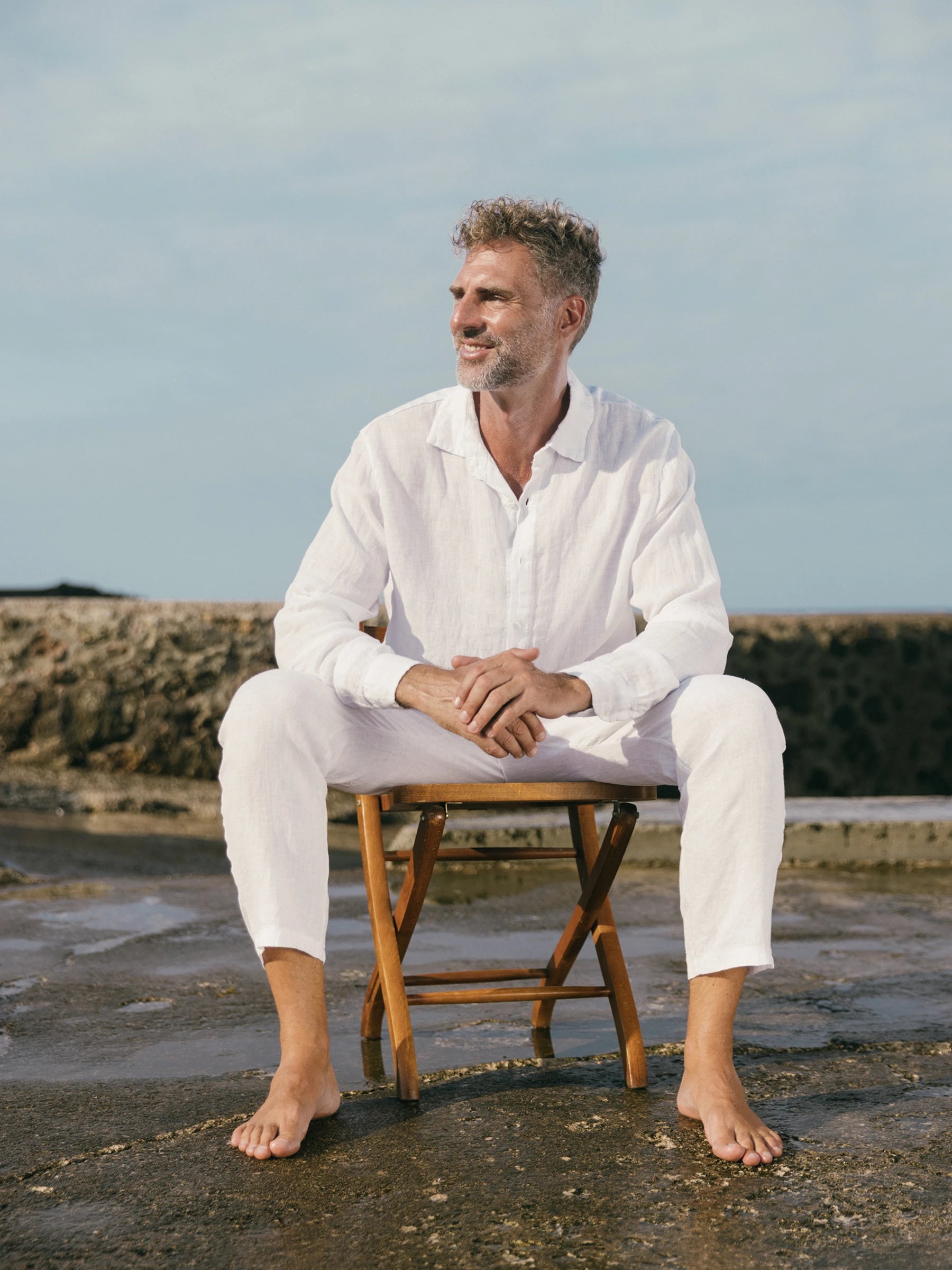 TERNELLES LONG SLEEVES LINEN SHIRT