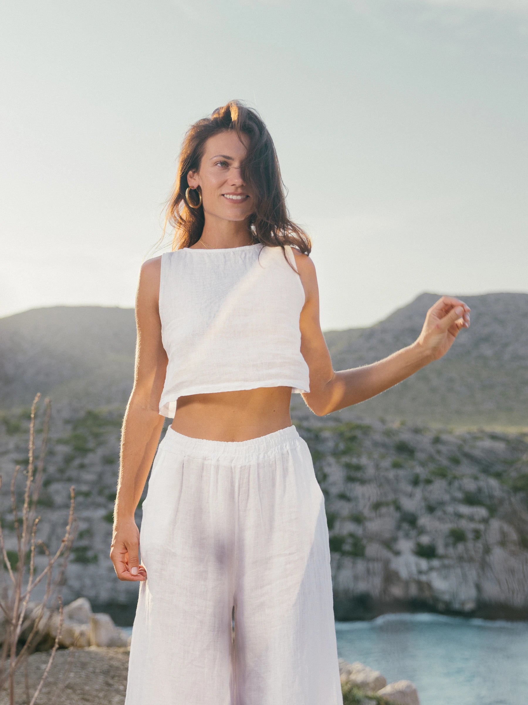 ALCANADA WIDE LEG TROUSER