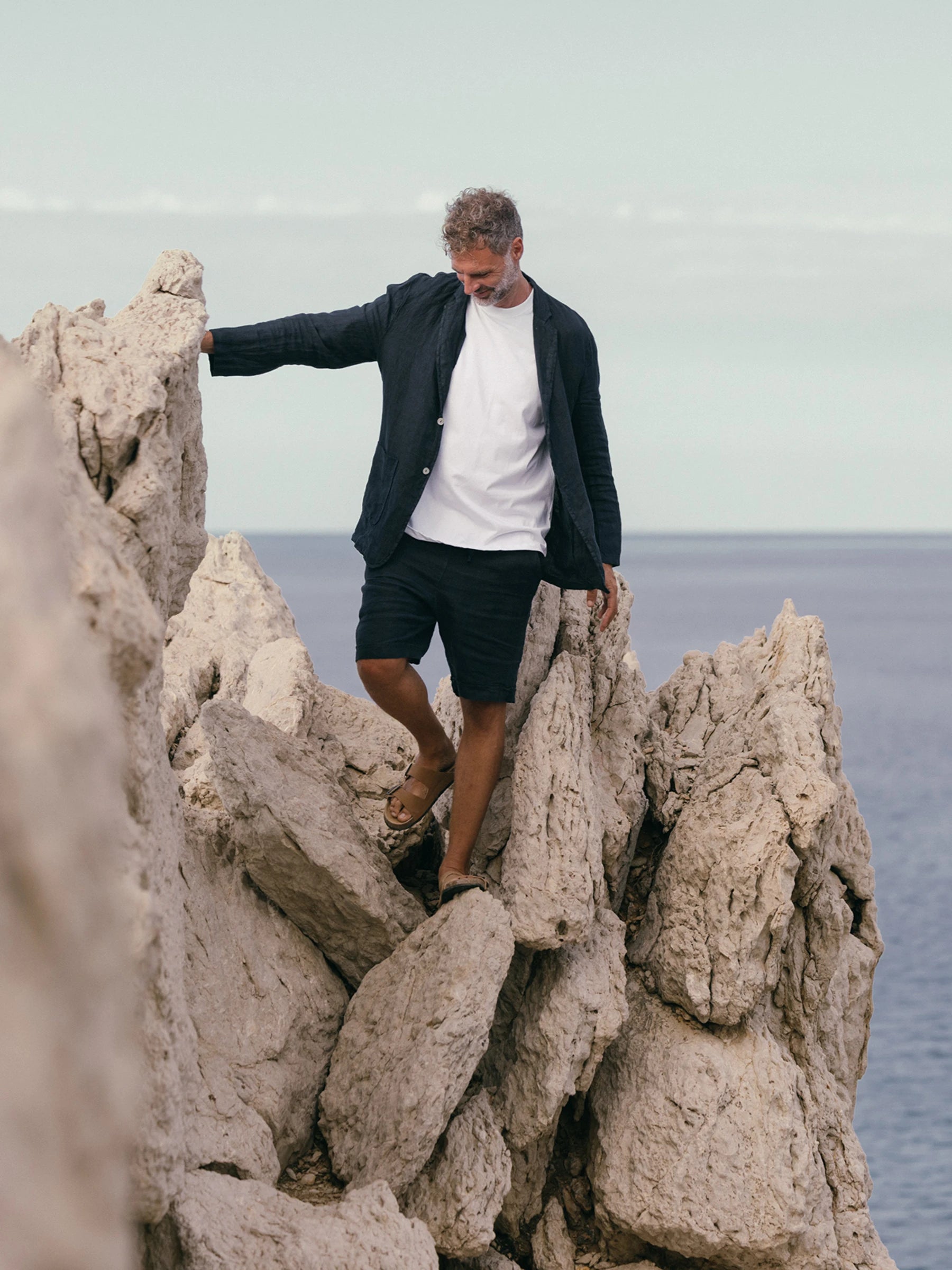 PROD. 13 "BOQUER" LINEN BLAZER