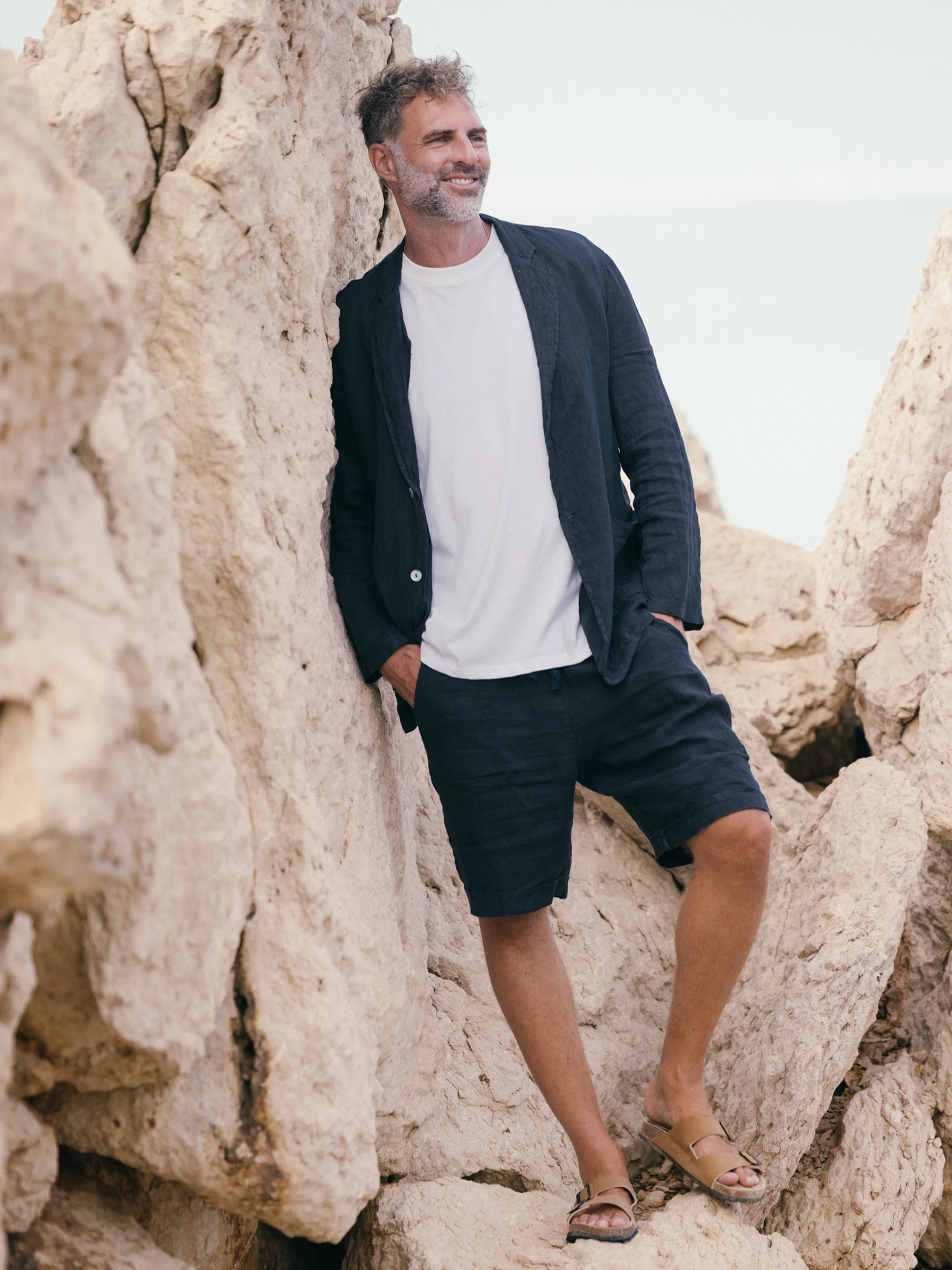 PROD. 13 "BOQUER" LINEN BLAZER