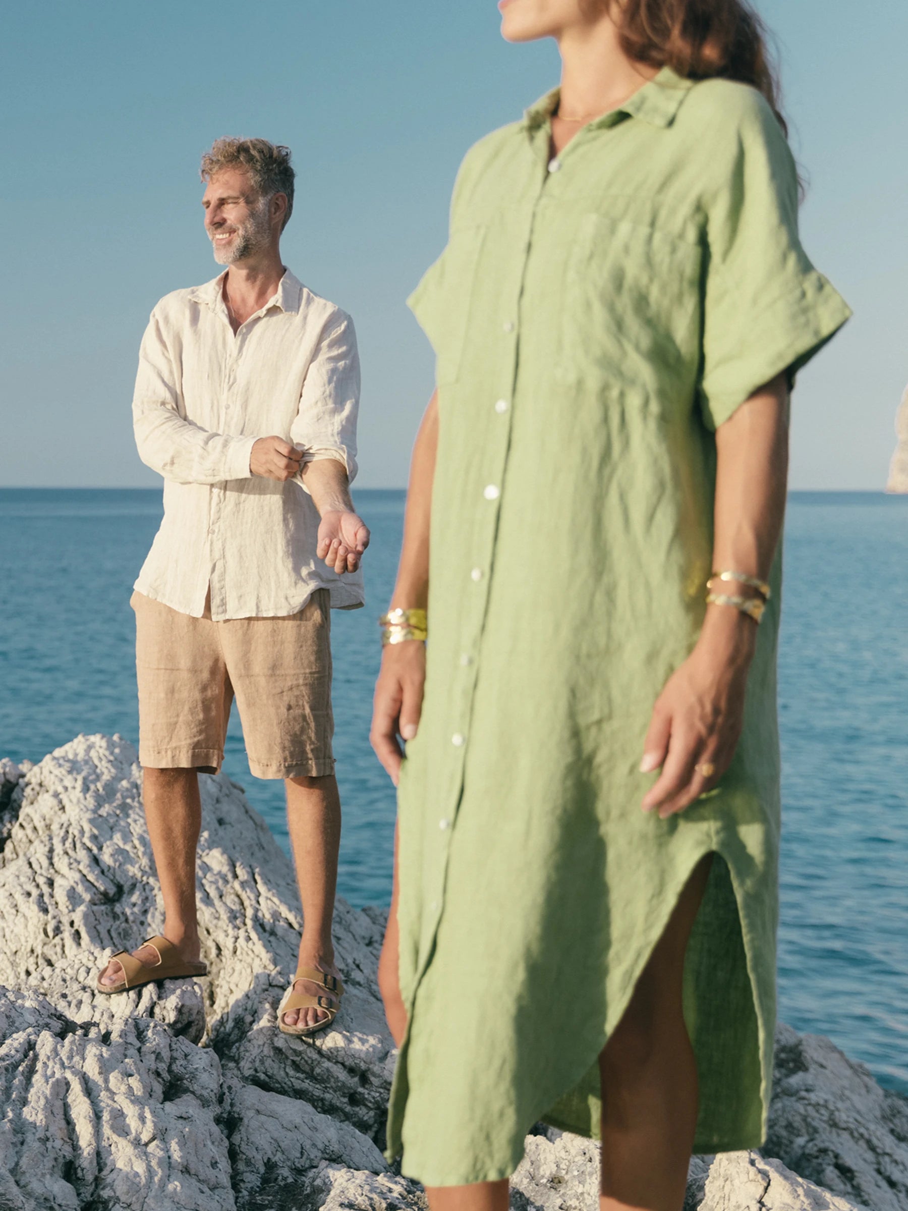 TERNELLES LONG SLEEVES LINEN SHIRT