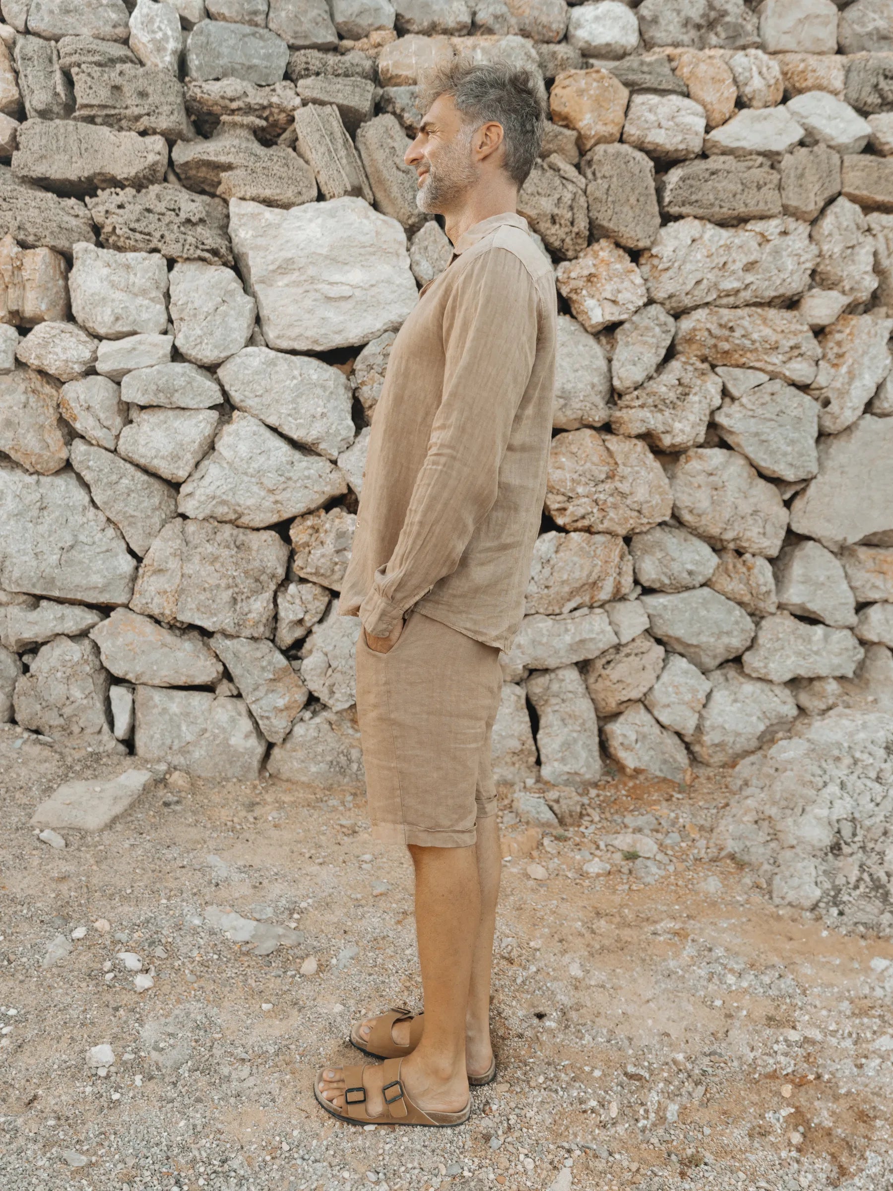 TERNELLES LONG SLEEVES LINEN SHIRT