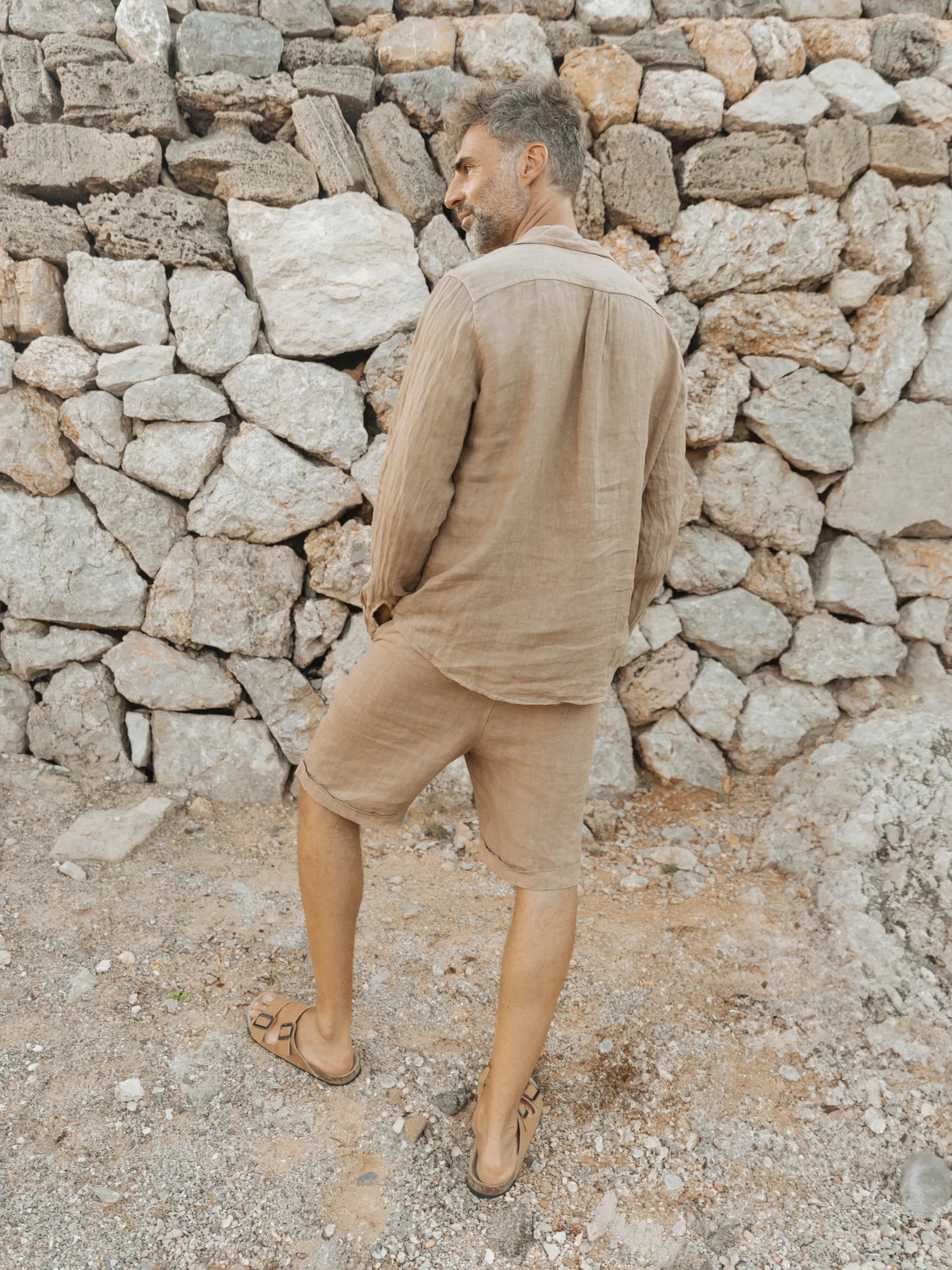 TERNELLES LONG SLEEVES LINEN SHIRT