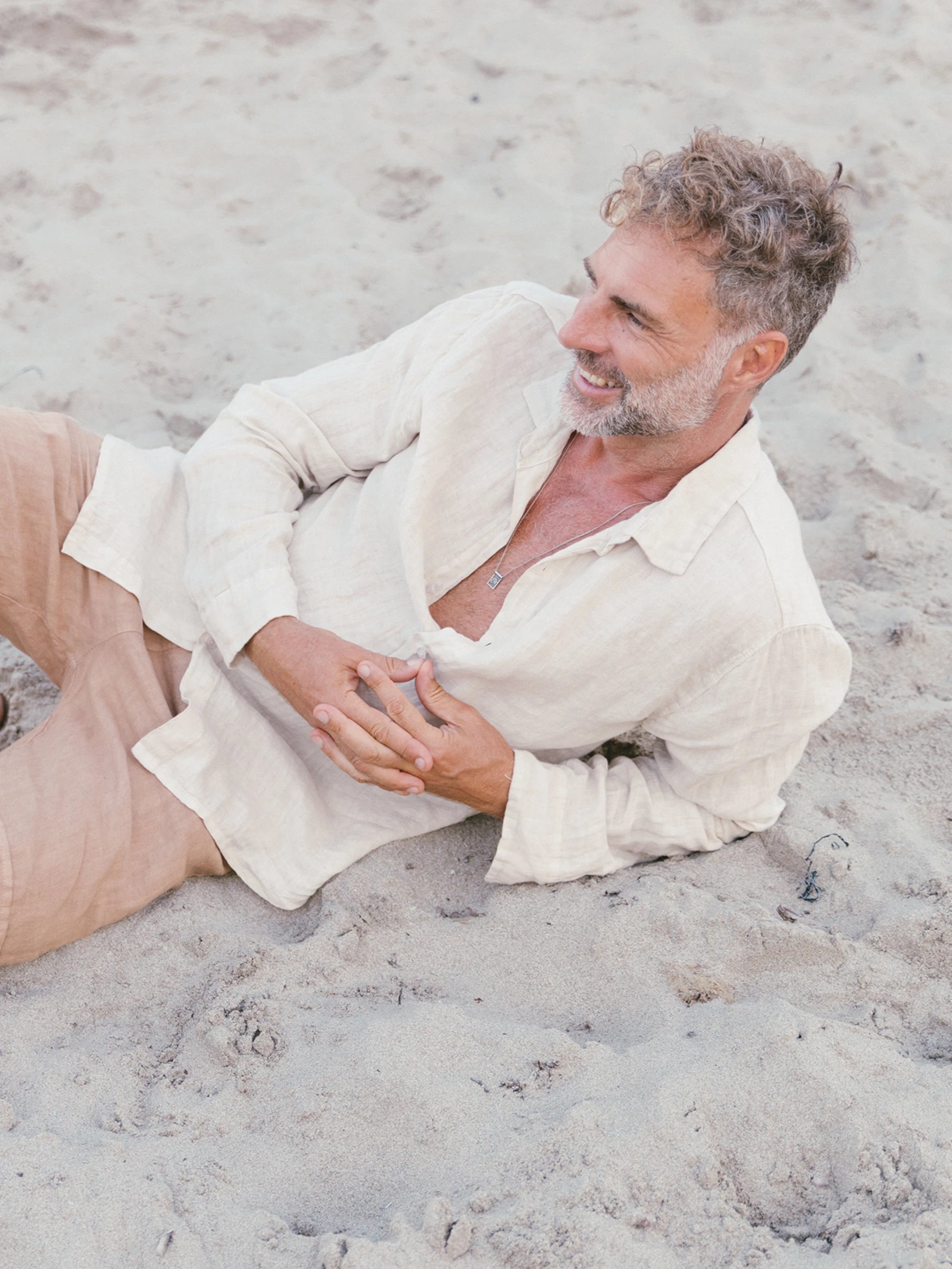 TERNELLES LONG SLEEVES LINEN SHIRT